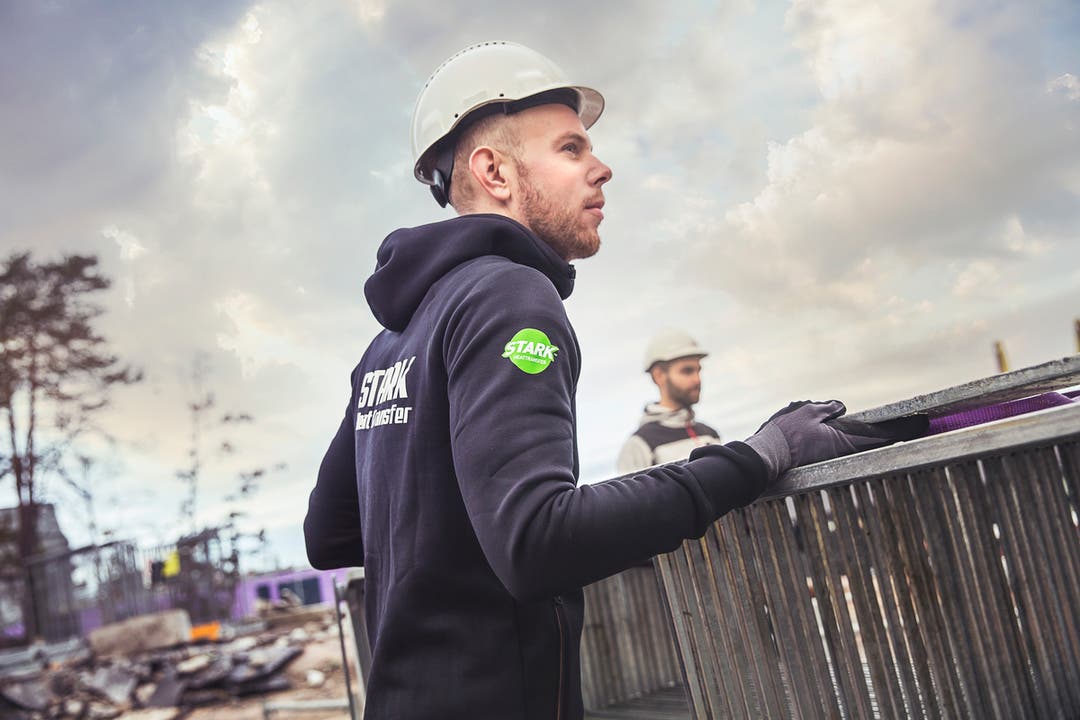 Workwear with transfer